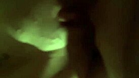Couple's Intimate Cock Play with Natural Tits