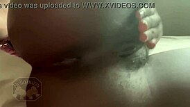 Teen Plays With Her Kitty Intensely