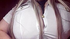 you see susi in a police fetish scene with big tits