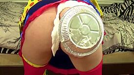 i fucked the clown girl and gave her a messy facial, it was so hot