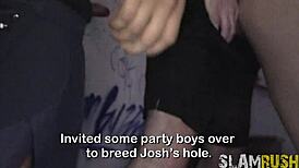 group of guys hitting rock bottom together