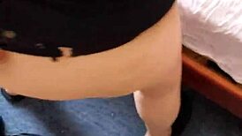 i convinced my latina stepsister to let me fuck her big ass in doggystyle position