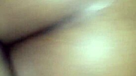 Young couple fucks with big black cock while parents are home!