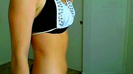 ashley winchester performs an erotic dance, captivating the audience with her moves