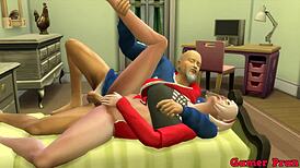 Master Roshi Fixes Sakura's Ass