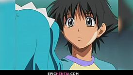 In wild hentai, characters explore fetish fantasies in lingerie