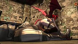 Succubus Banging Knights In 3D Hentai