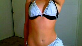 ashley winchester performs an erotic dance, captivating the audience with her moves