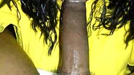 She attempted a deep swallow in amateur video