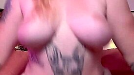 having an orgasm with that huge scylla dildo 😍