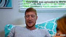 Oliver Flynn and Nicole Aria Share a POV Rim Scene with Petite Teens