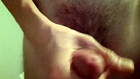 18-Year-Old Gay Twink Caught Masturbating with Cumshot Over Daddy Porn