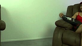 this cute teen sucks the tennis teacher's cock in private lesson