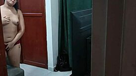 Part 1 POV: My hot Latina roommate, a doctor, can't stop touching herself and giving blowjobs. She's a wild Colombian in uniform riding me hard!