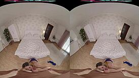 Helping Busty Blonde Katarina Rina Get Wet In The Shower