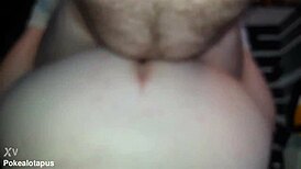 pawg girlfriend moans in hard doggystyle pounding