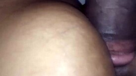 the ebony bbw babe enjoys the long black cock in her story