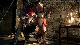 Succubus Banging Knights In 3D Hentai