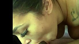 Spit worshipped by a Fat Latina MILF