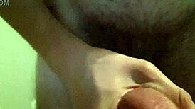 18-Year-Old Gay Twink Caught Masturbating with Cumshot Over Daddy Porn