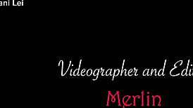 Mature granny masturbates with dildo in trailer