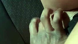 Fucked At Carwash With Cum On Pussy