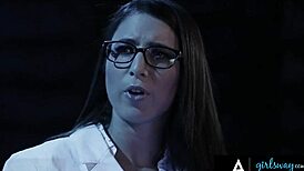 Girlsway - Adriana Chechik Soaked in Squirt During 3-Way