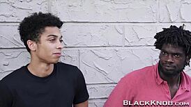 Gay teen 18+ enjoys intense ride with black partner