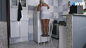 i visited my friend's house to offer my sexy ass