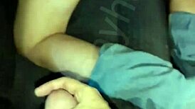 I catch my best friend fucking my girlfriend in the car, then masturbate alone.