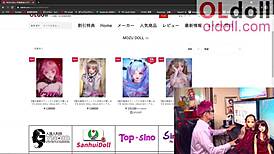 anime character love doll puppet pink in wild toy play