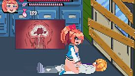 Hey, check these lewd city girls in hot h-animations!