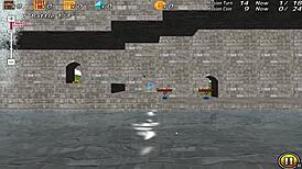 Blue-Haired Princess Gets Fucked by Monster in Hentai Game