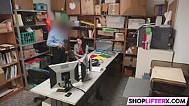 she's gonna pay for being a burglar