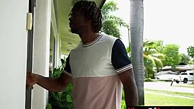 Nerdy Girl Banged By Boyfriends Black Stepbrother