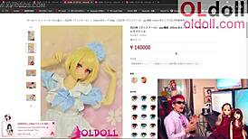 anime character love doll puppet pink in wild toy play