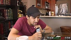 small teen 18+ gets facial