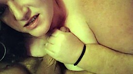 damn, this cock-worshipping bbw really loves sucking me off