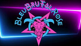 Bleubrutalrose contrasts huge bbc with big white ass in trailer