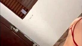 watch the couple dnox brazil, nicole brazil, and mary jhuana behind the scenes of their blowjob session