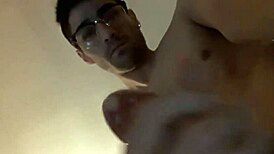 i'm so horny masturbating alone on webcam, stroking my twink cock until i cum
