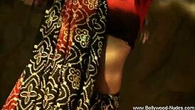 Exploring her unique bollywood ways through music and nude teasing