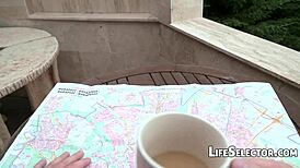 Emotional ass pov blowjob and assfucking with hot roommate babe