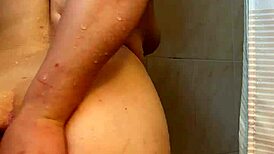 asian model cindy wong teases with shower masturbation and anal toy