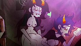 Homestuck Kaynaya Takes ANAL and DOGGYSTYLE in Wild Futa Animations.