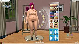 hey, i'm creating an indian-looking teen 18+ girl sim, wanna see?