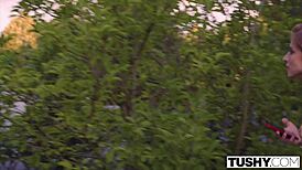 Emelie Seduces Roommate in Dorm