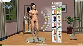 hey, i'm creating an indian-looking teen 18+ girl sim, wanna see?