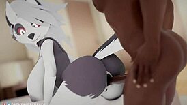 loona gets her ass fucked in this loop