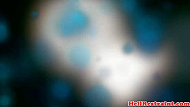 I got my pierced sub caned by the maledom while she was bound, so rough!